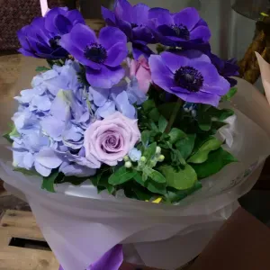 A family of 3 adults