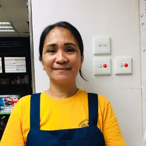 Hard working, and energitic, love kids and pet