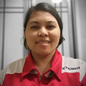 Indonesian dh can speak english&cantonese