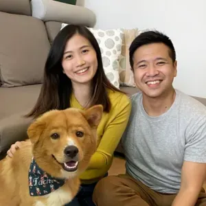Family with young couple + 🐕 (with own room)