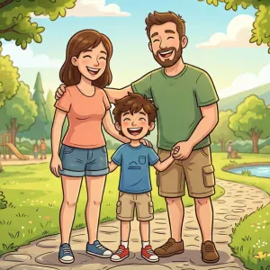 Take care of a 8-year-old boy, household chores