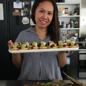 Finding my new nice and kindhearted family.